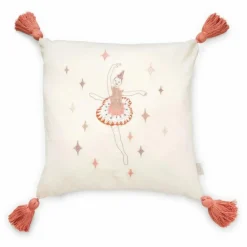Enfant Cam Cam Coussin brodé Ballerina