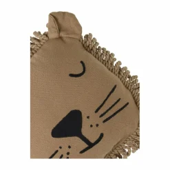 Nobodinoz Coussin brodé Lion | Sable Best