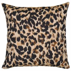 The Socialite Family Coussin carré Carino en jacquard | Léopard