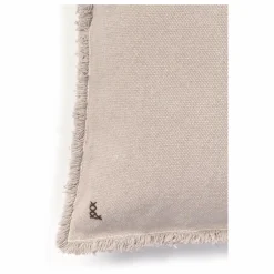 Lorena Canals Coussin carré Stonewashed | Gris perle Outlet