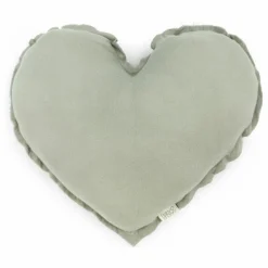 Babyshower Coussin Cœur | Sauge Hot