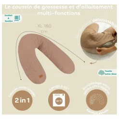 Béaba Coussin d'allaitement Big Flopsy | Marron glacé Online