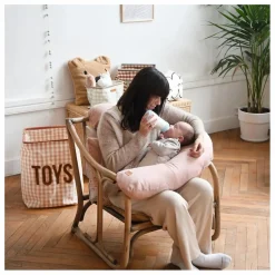 Discount Béaba Coussin d'allaitement Big Flopsy | Rose