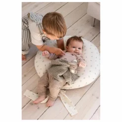 Discount Sebra Coussin d'allaitement Sophora Leaves | Blanc