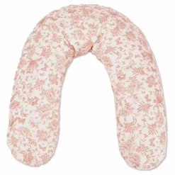 Tartine et Chocolat Coussin d'allaitement Toile de Jouy | Rose pêche Outlet
