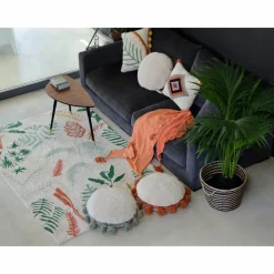 Lorena Canals Coussin de sol Circle | Vert New