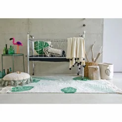 Lorena Canals Coussin de sol Circle | Vert New