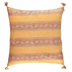 Online Doing Goods Coussin Emma en coton Multicolore