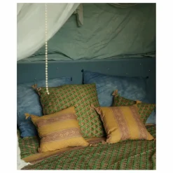 Online Doing Goods Coussin Emma en coton Multicolore