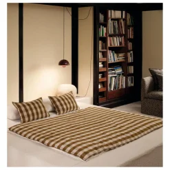 Online Maison de Vacances Coussin en lin lavé Vichy Cottage | Terre