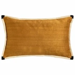 Maison Sarah Lavoine Coussin en soie Séquence | Fauve Hot