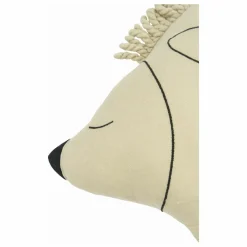 Hot Nobodinoz Coussin Enzo le Hérisson - Lin Français | Sauge