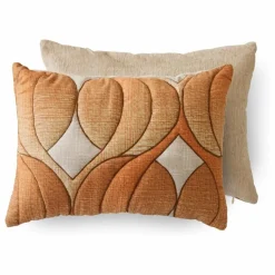Best HKliving Coussin matelassé Retro Wave | Orange