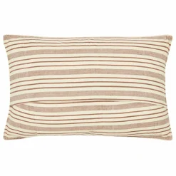Tensira Coussin mini en fibre naturelle | Rose pêche Sale