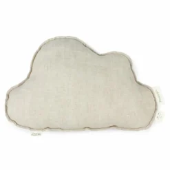 Nobodinoz Coussin nuage - Lin Français | Grège Online