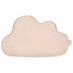 Nobodinoz Coussin Nuage - Lin Français | Rose pâle Online