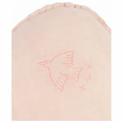 Enfant Nobodinoz Coussins|Coussins Enfant|Coussin Nuage avec broderie Oiseau - Lin Français |