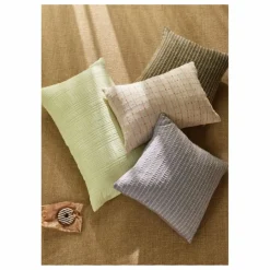 Hübsch Coussin Ori | Violet chiné Discount