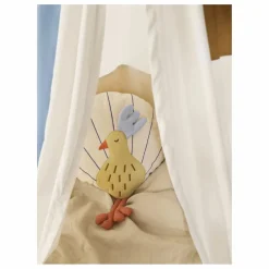 Ferm Living Kids Coussin Paon | Beige Discount