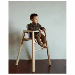 Nofred Coussin pour chaise haute Robot en coton bio | Lilas