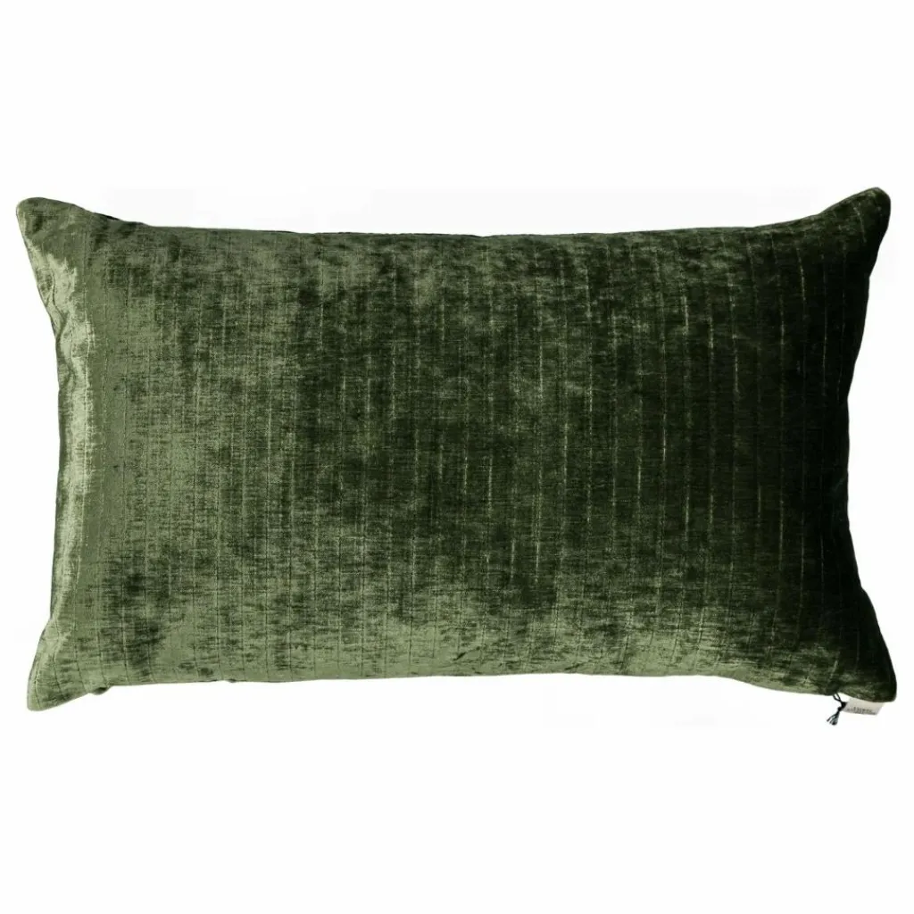 The Socialite Family Coussins|Coussin rectangulaire Carino velours côtelé brillant |