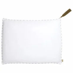 Outlet Numero 74 Coussin rectangulaire en coton bio | White S001