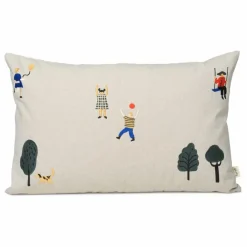 Ferm Living Kids Coussin The Park Naturel