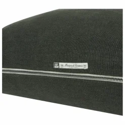 Maison de Vacances Coussin Vice versa black line en lin lavé stone washed |