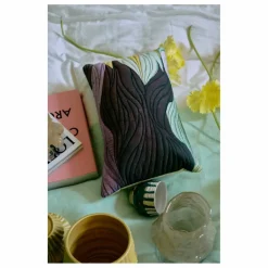 HKliving Coussin Watercolours | Violet Hot