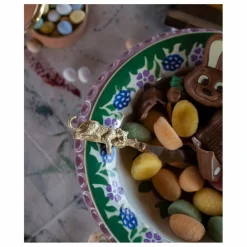 Sale Doing Goods Couteau à beurre Léopard Jenna en laiton | Doré