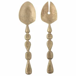 Homme Bloomingville Art De La Table|Voyage, Outdoor|Couverts à salade Edi en métal - Set de 2 |