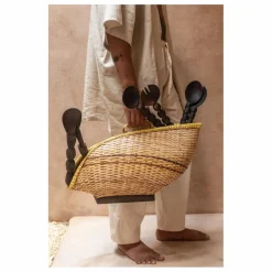 Woodmata Couverts à salade en bois de | Teck Discount