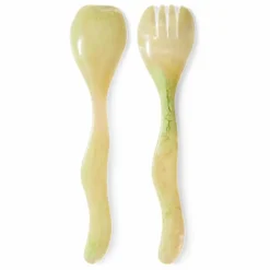 HKliving Couverts à salade en résine |