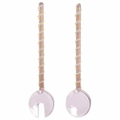 Hot &Klevering Couverts à salade Sling | Rose