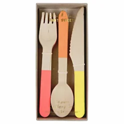 Enfant Meri Meri Couverts en bois - Set de 24