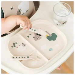 Done by deer Couverts Tiny Farm - Set de 3 |