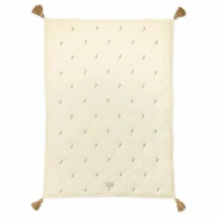 Cam Cam Couverture brodée Blueberries Bleu Best