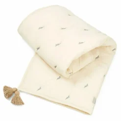 Cam Cam Couverture brodée Blueberries Bleu Best