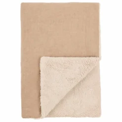 Nobodinoz Couvertures Et Plaids|Linge De Lit Bébé|Couverture d'hiver brodée - Lin Français |