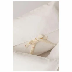 Hot Soft Spot Couverture matelassée Ribbon en coton bio | Ecru