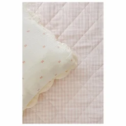 Soft Spot Couverture matelassée Rosewater en coton bio | Rose pâle Online