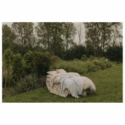 garbo&friends Couverture Mellow | Bleu ciel