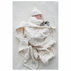 Best Babyshower Couverture mi-saison Roseberry | Ecru