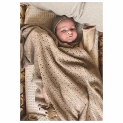 My Little Freckle Couverture Pointelle Cachemire Bio |