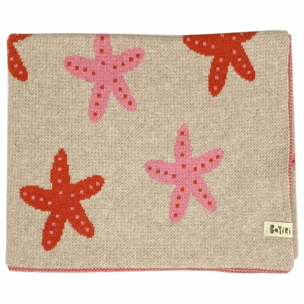 Online Bayiri Couverture Starfish Dance Coton Bio | Beige