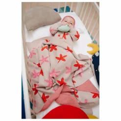 Online Bayiri Couverture Starfish Dance Coton Bio | Beige