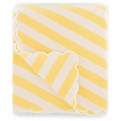 The Socialite Family Couvre lit Monastico en coton à rayures |