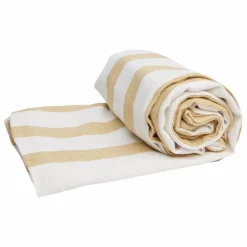 Clearance Gabrielle Paris Couvre-lit Bastide en lin | Curry