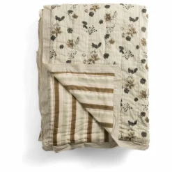 Le Monde Sauvage Couvre-lit quilté Cosmique Paris | Beige