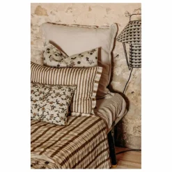 Le Monde Sauvage Couvre-lit quilté Cosmique Paris | Beige